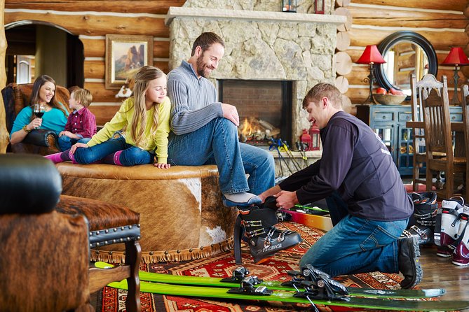 Banff Performance Ski Rental Including Delivery - The in-room fitting, step by step