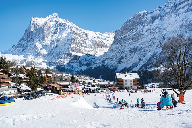 Beginners Ski Day Trip to Jungfrau Ski Region from Lucerne - Learning on the gentle slopes of BodmiARENA