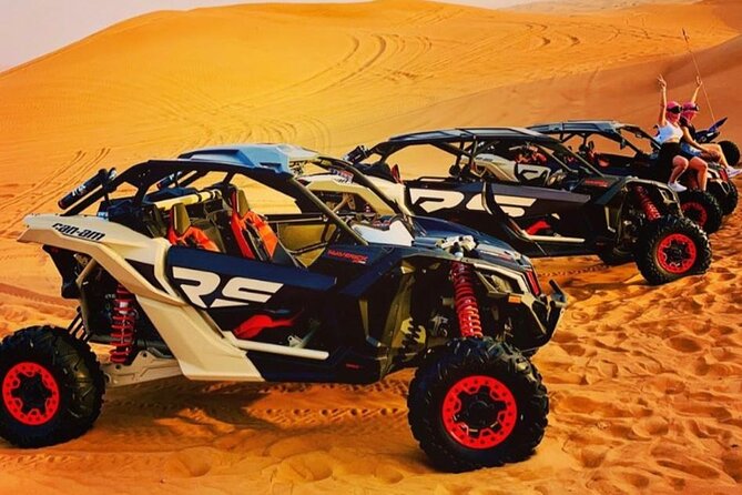 CAN-AM 02 Seater Self drive with Camel Riding and Sand Skiing - Camel riding and sand skiing add variety
