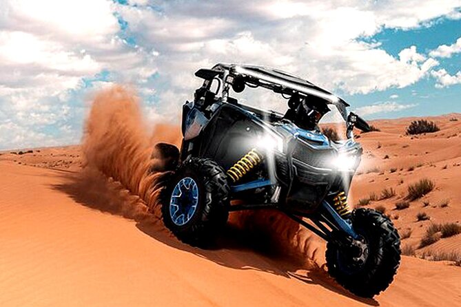 CAN AM 04 Seater Self Drive with Camel Riding and Sand Skiing - Key points to know before booking
