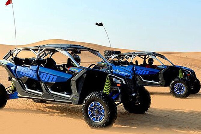 CAN AM 04 Seater Self Drive with Camel Riding and Sand Skiing - What happens during the 90-minute desert stop