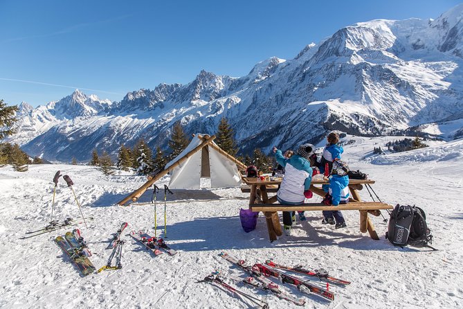 Chamonix Ski Day from Geneva with Optional Aiguille du Midi - Time for Chamonix town