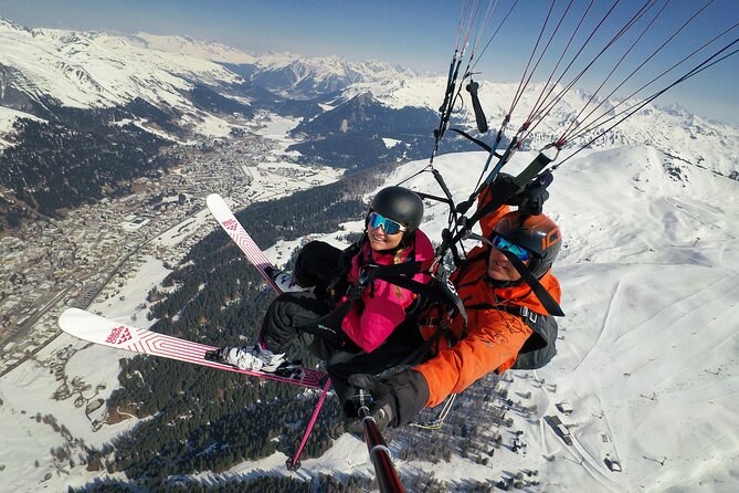 Davos Ski And Fly (Video & Photos Included) - From Davos to the Jakobshorn launch site