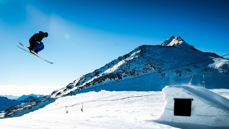 Flumserberg ski course - Starting at Flumserberg Tannenheim