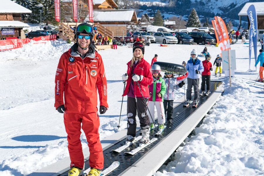 From Interlaken: 8-Hour Skiing in Grindelwald for Beginner's - Drag lifts and magic carpets save your legs