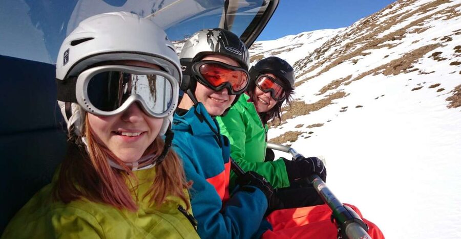 From Kraków: Tatra Mountans Ski Trip and Thermal Baths Visit - Skiing at Witów with the Tatra peaks nearby