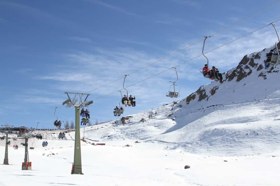 From Santiago: Farellones Park Resort Entry & Ski Classes - From Santiago to the high Andes