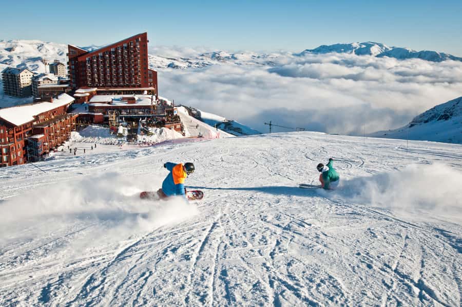 From Santiago: Farellones Park Resort Entry & Ski Classes - Ski class and equipment