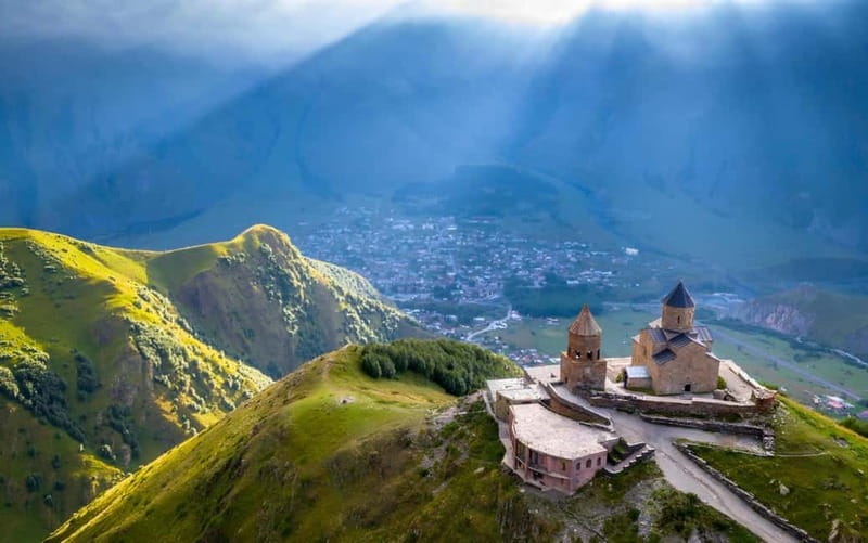 From Tbilisi: Gudauri Ski Resort or Kazbegi Day Tour - From Europe Square to the Zhinvali Reservoir