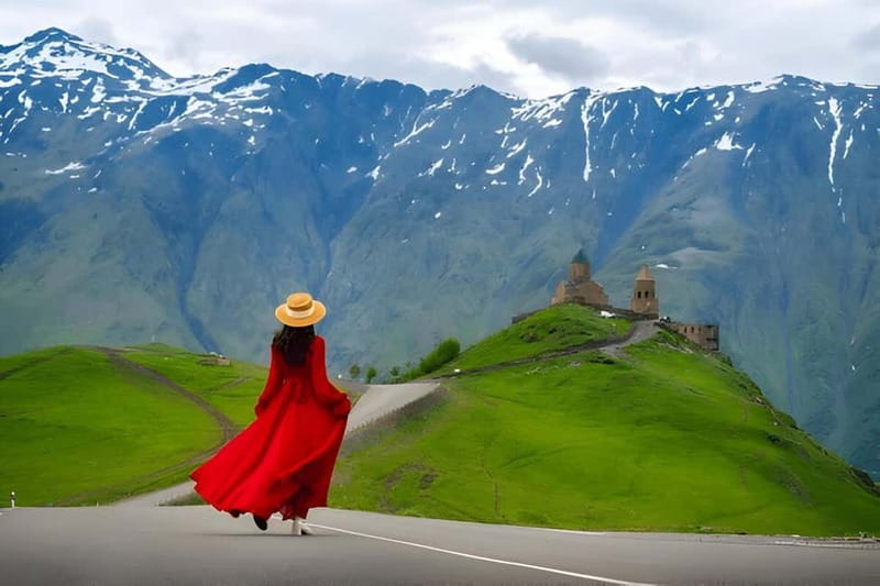 From Tbilisi: Gudauri Ski Resort or Kazbegi Day Tour - Ananuri Fortress and its stone churches
