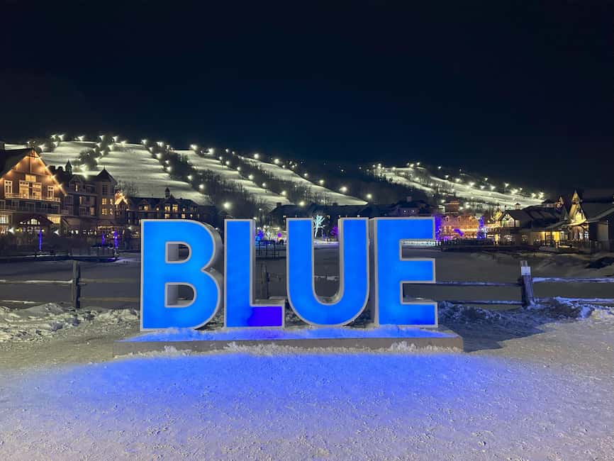 From Toronto: Blue Mountain Day Trip Skiing Snowboarding - Five and a half hours at Blue Mountain Resort
