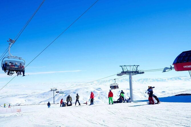 Full Day Erciyes Ski Tour Experience from Cappadocia - All-Inc - Getting fitted with ski or snowboard gear
