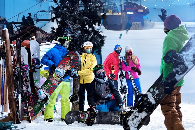 Full-day Snow Ski in Dubai - Skiing, Snowboarding, and the Five Slopes