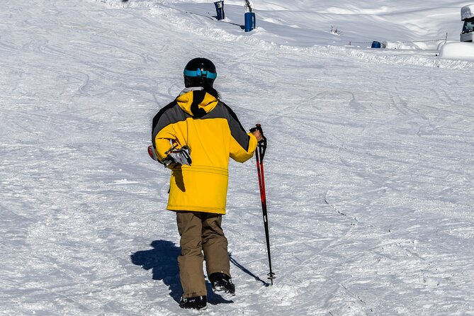 Gudauri Adventures - One Day Private Tour to Gudauri Ski Resort - Zhinvali Dam: a quick view over blue water
