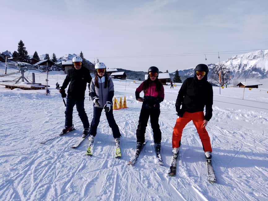 Interlaken: All-inclusive Half-day Ski Taster for beginners - From Interlaken Ost to Axalp in one tidy morning