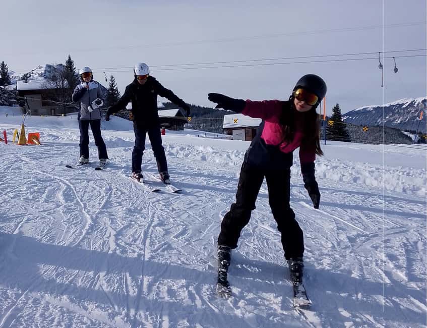 Interlaken: All-inclusive Half-day Ski Taster for beginners - What happens during the two-hour lesson