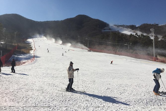 Jisan Forest Winter Ski Day Tour from Seoul with Basic Lesson - The equipment shop stop and the shuttle-only trade-off
