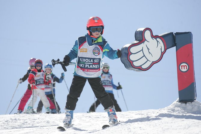 Lessons in Mini-Group - 3 hours a day - skiing - What children can expect