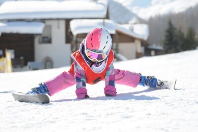 Lessons in Mini-Group – 3 hours a day – skiing