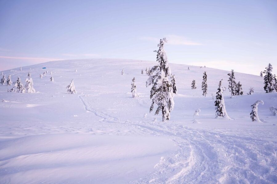 Levi: Backcountry Skiing Adventure - Preparing in Sirkka and Driving Into the Wilderness