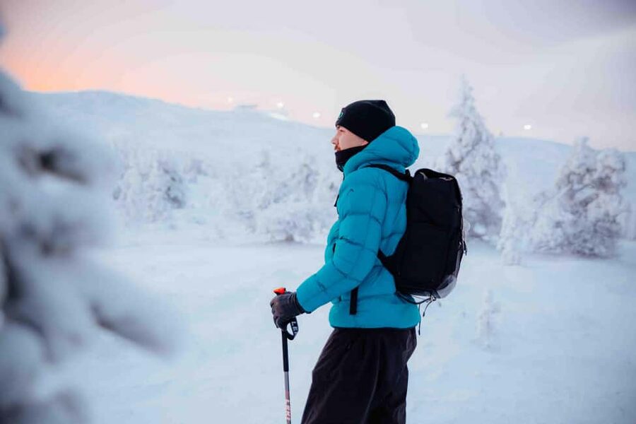 Levi: Cross-Country Skiing Experience - Learning the basic rhythm of cross-country skiing