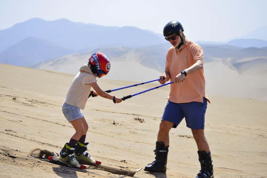 Lima: Sand Skiing and Off Road Tour in Ancon - Learning to Ski on Sand