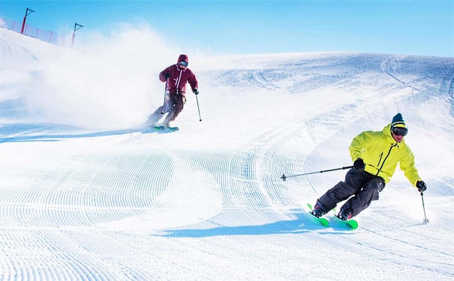 Mt. Fuji Skiing Experience- YETI Ski Resort & Onsen Day Trip - Arriving at YETI at 1,400 meters