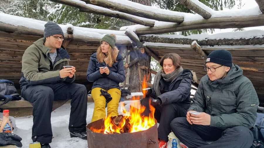 Oslo: Wilderness Skiing Tour with Lunch by the Fire - Skiing through Østmarka National Park