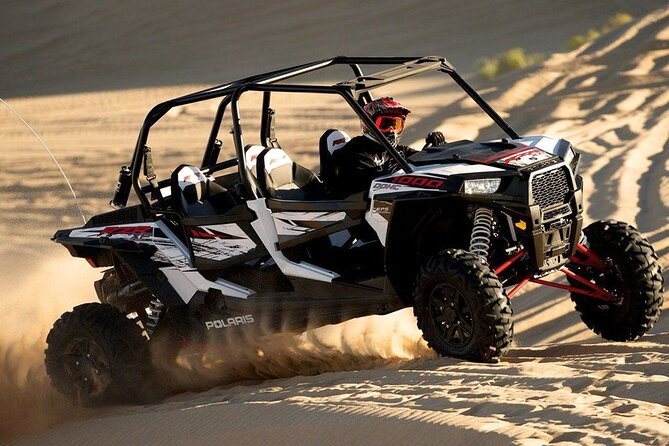 Polaris 1000CC Buggy 04 Seater with Camel Riding and Sand Skiing - Camel riding and sand skiing: what is clear and what is not