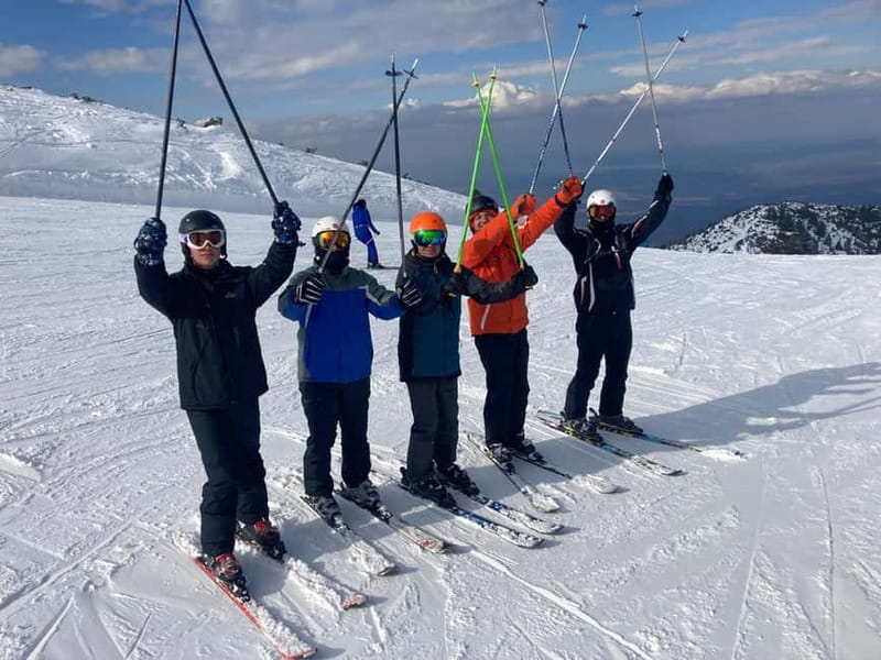 Private-(group) ski or snowboard lessons in Borovets - What two hours can realistically cover