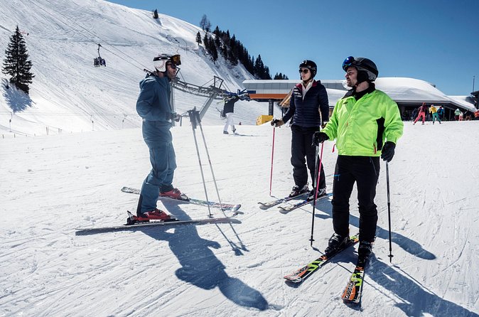 Private Ski Instructor in Engelberg, Switzerland - Lake Trubsee and the wider mountain day