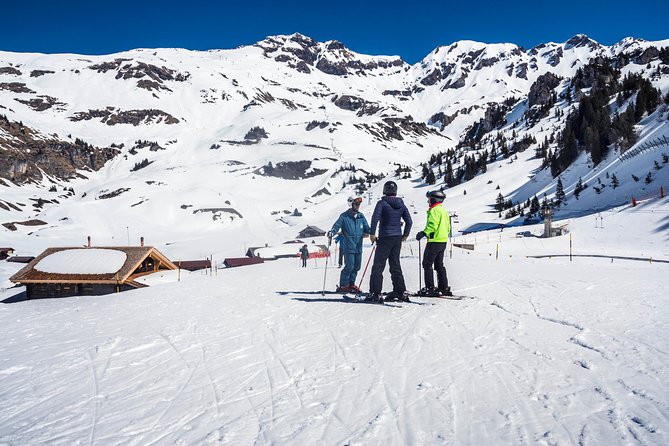 Private Ski Instructor in Engelberg, Switzerland - Engelberg village and the Benedictine abbey