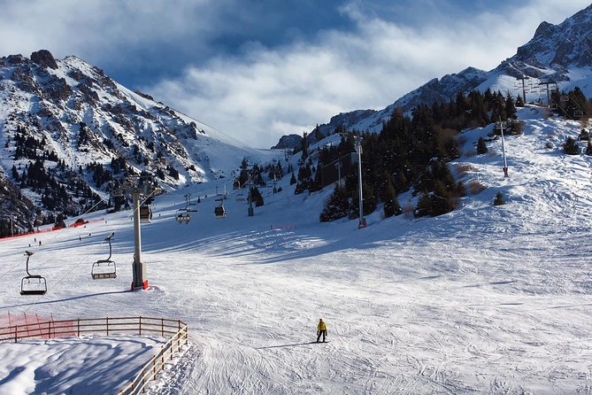 Private Trip to Medeu Ice Skating Rink and Shymbulak Ski Resort - The cable car from Medeu to Shymbulak