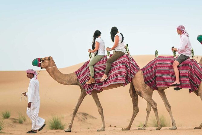 Red Desert Safari With Camel Ride & Sand Skiing - Key points at a glance