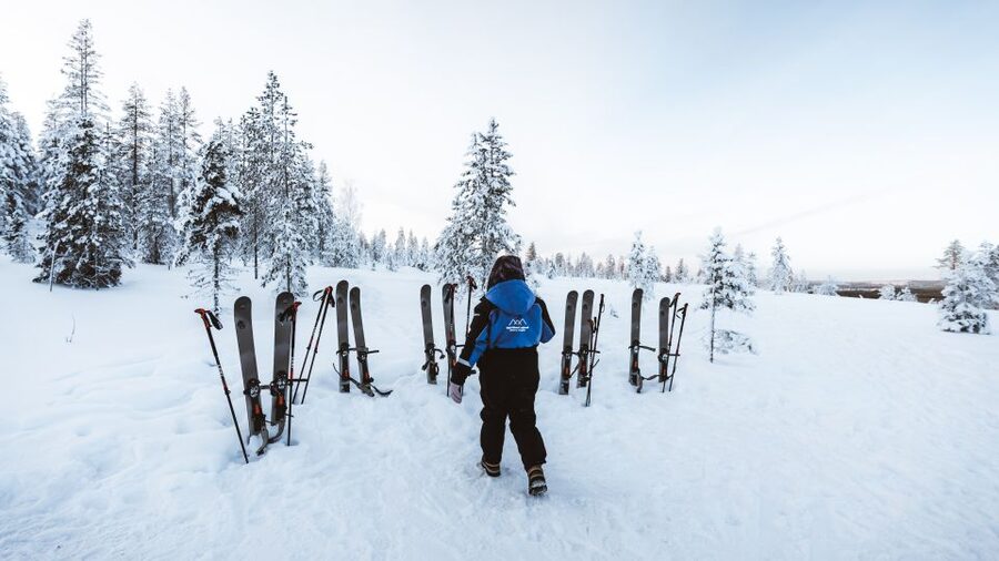Rovaniemi: Lapland Ski Trekking Safari - How difficult is the four-hour outing?