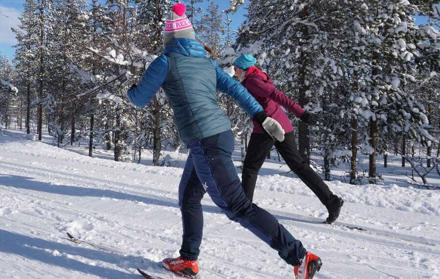 Saariselkä: Cross-Country Ski Lesson - A patient instructor makes the difference