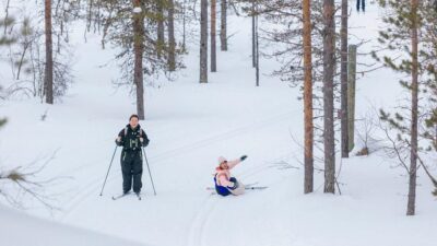 Saariselkä: Cross-Country Skiing for beginners