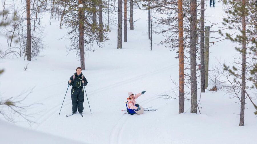 Saariselkä: Cross-Country Skiing for beginners - Ten minutes of safety advice before the trail