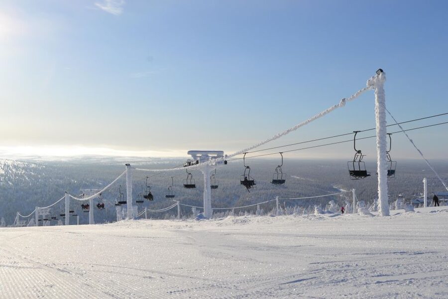 Saariselkä: Easy Ski Day Package - What happens during the 105-minute class