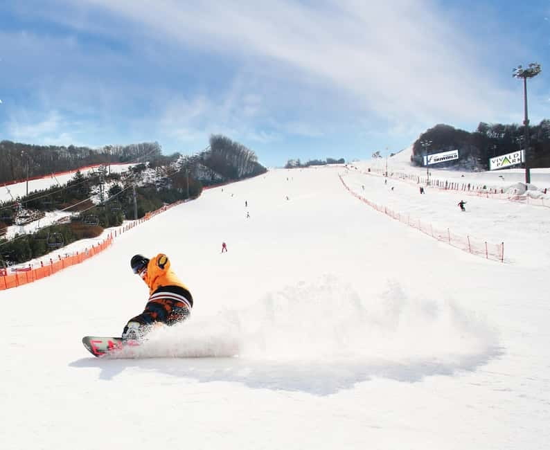 Seoul: Vivaldi Park Winter Ski with Eobi Ice Valley Day Tour - Choosing the right package at Vivaldi Park