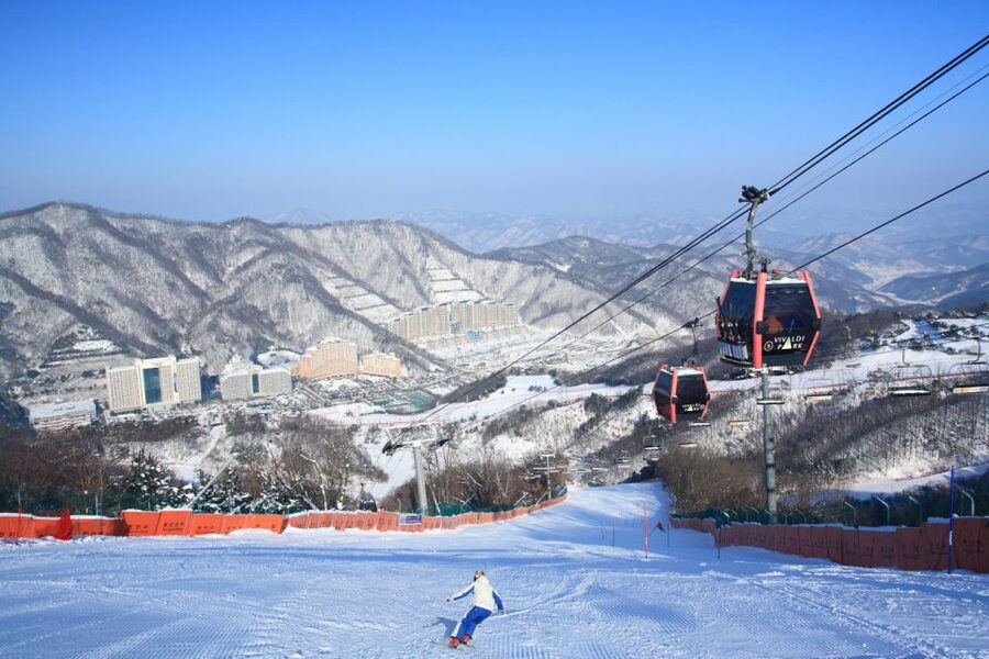Seoul: Vivaldi Park Winter Ski with Nami Island Day Tour - The two-hour ride to Vivaldi Park