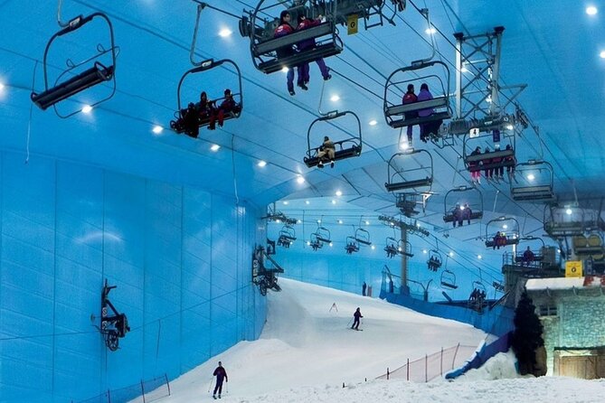 SKI Dubai Snow Plus ( Super Pass) - The five slopes and the Black Diamond run