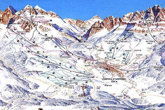 Ski Tour from Cortina d'Ampezzo: Tofana - Socrepes is your gateway to Tofana