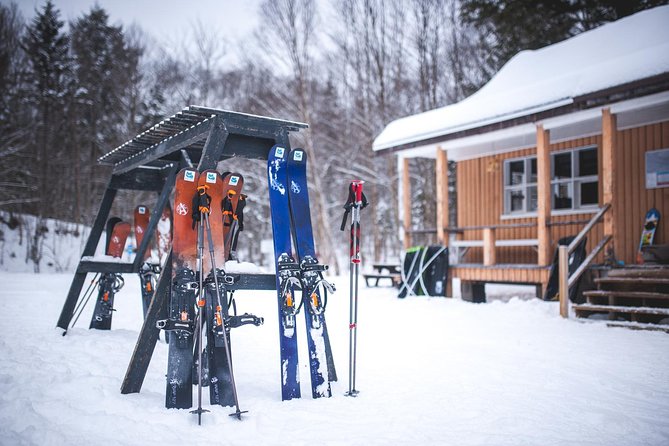 Skiing (Hok Ski) Excursion in Jacques-Cartier National Park - Getting set up at 10:30 a.m.