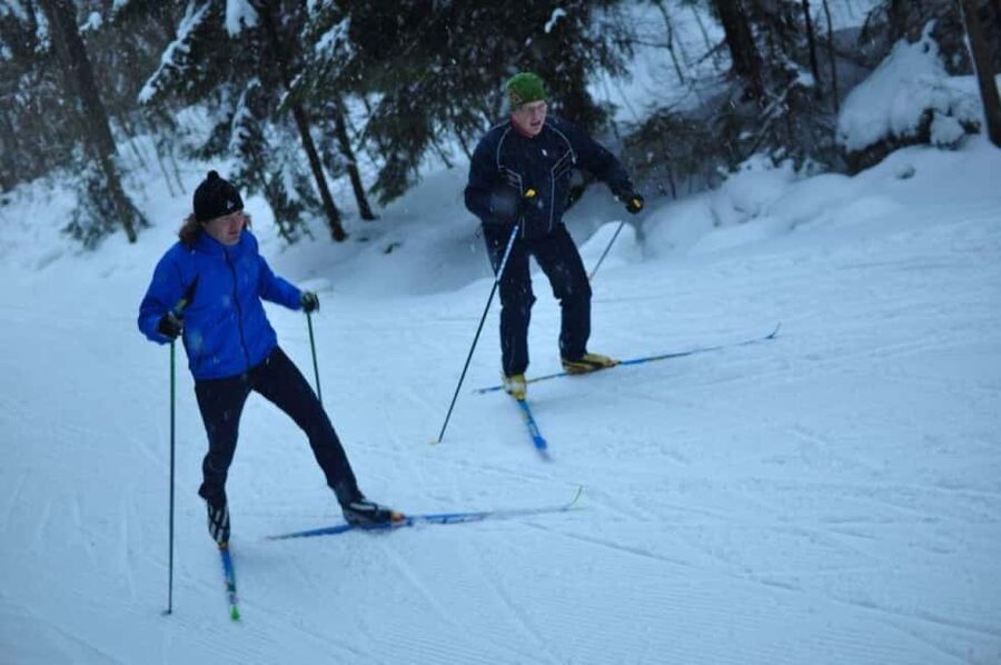 Tampere: Classic Ski Technique Lesson in Kauppi - Getting fitted with skis, boots, and poles