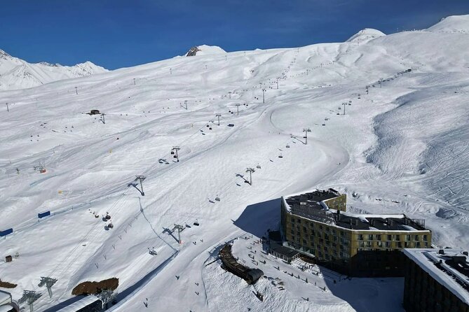 Tbilisi to Ananuri Gudauri Ski Resort Winter Holidays - Pasanauri and the meeting of two rivers
