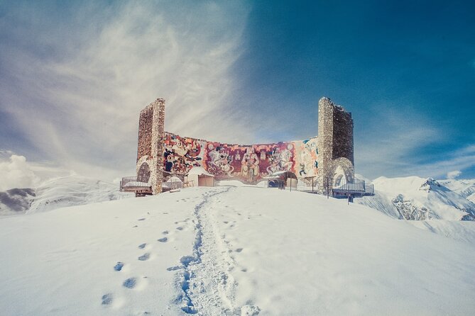 Tbilisi to Ananuri Gudauri Ski Resort Winter Holidays - Mleta, honey, and a taste of chacha