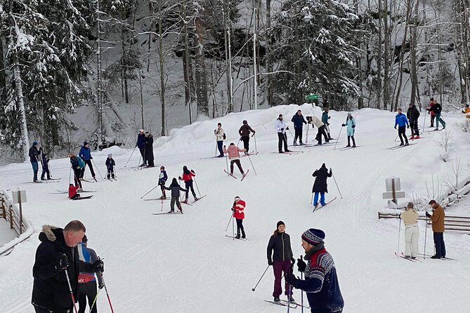 The Ultimate Norwegian Skiing Experience - The first lesson: learning to stay upright
