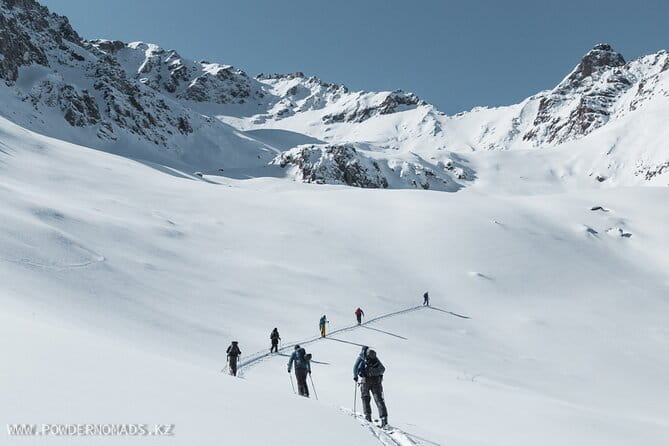 Yurt Based Shymbulak 4-day ski-touring and split-boarding trip - The yurt camp and what sleeping there really means