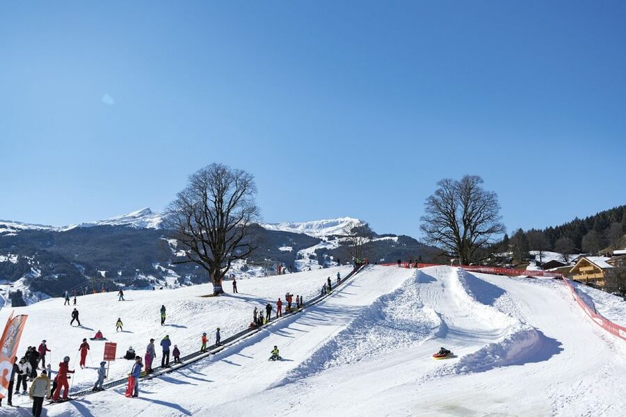 Zurich/Lucerne: Swiss Ski Experience in the Jungfrau Region - The Eiger view is the day’s visual prize